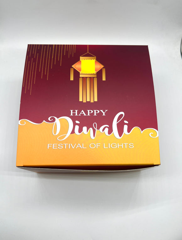 Diwali Celebration Box 18cm x 18cm x 10cm