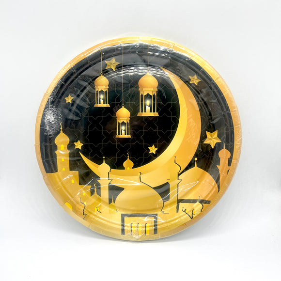 Eid Paper Plate 9 inch 10 pcs #2