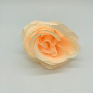 Peach Large Artificial Rose