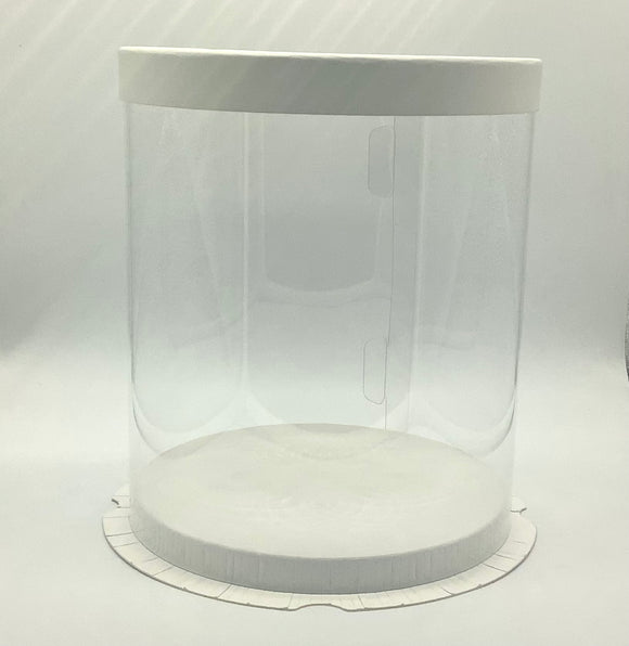 10 inch Double Clear Cake Box Round