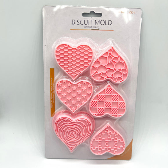 Heart Cutter and Embosser 6up