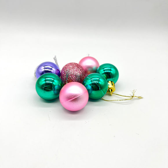 #2 Mini Christmas Baubles 7pcs