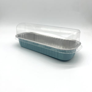Baking Cups Oval Sapphire with Dome lids 6pcs