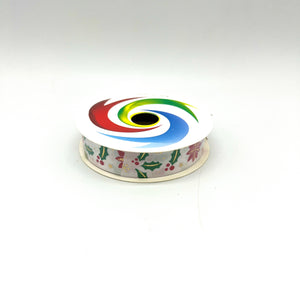 #8 Thin Christmas ribbon 2m