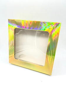 Gold Square Box 19.5x4.5cm