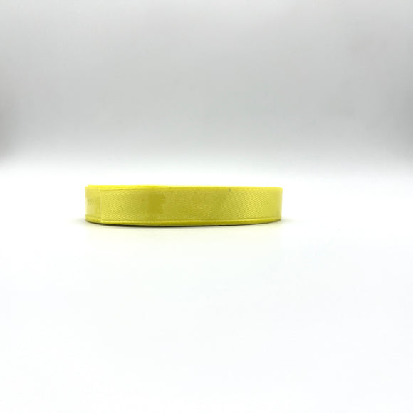 Yellow Satin Ribbon Roll 12mm