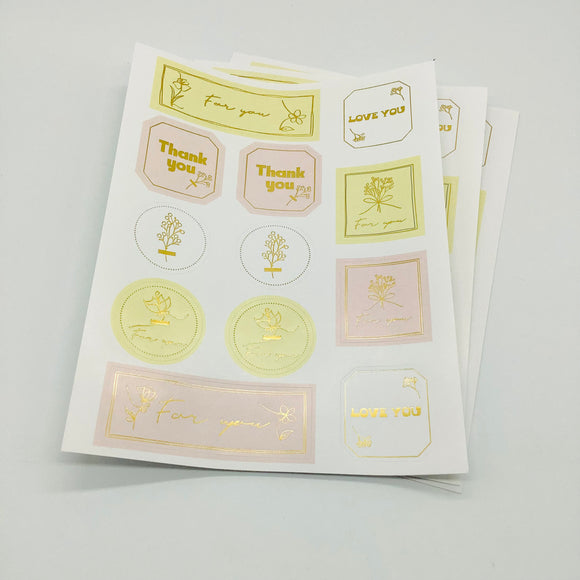 For you Assorted Stickers 72pcs
