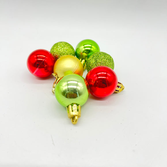 #5 Mini Christmas Baubles 7pcs