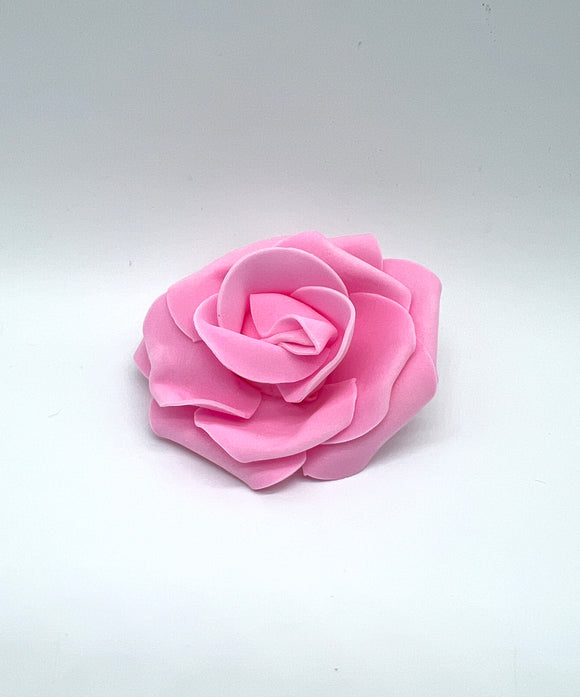 Pink Rose Artificial (No Wire)