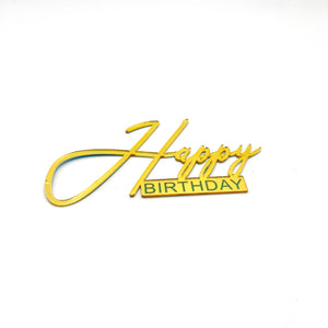 #8 Front Topper Gold 10cm