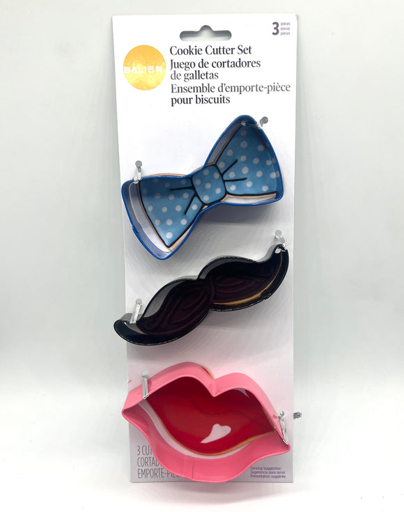 Male Collection Cookie Cutter Set