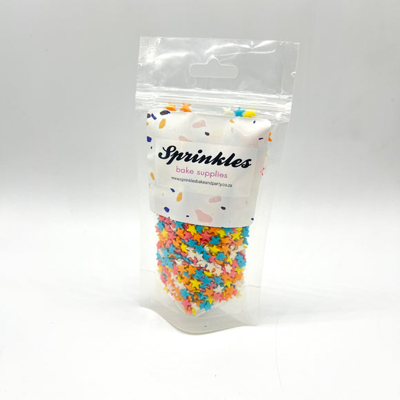 Sprinkles Shapes Stars Rainbow 50g