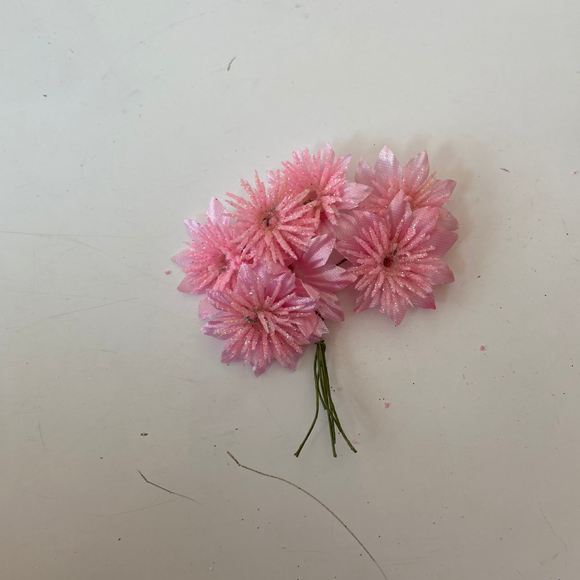 Glitter Pink Flower Bundle