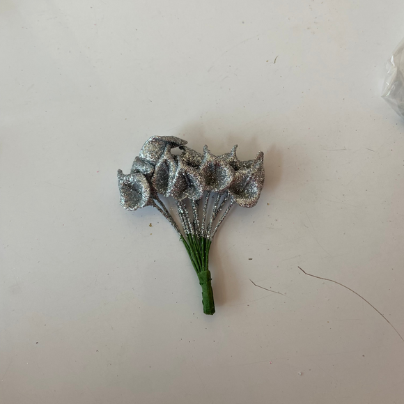 Glitter Silver Tulip Bundle