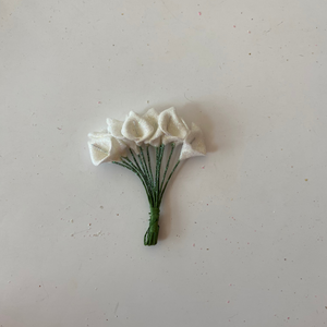 Glitter White Tulip Bundle