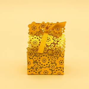 Gold Sweet Box (7.5 x 4 x 4cm)