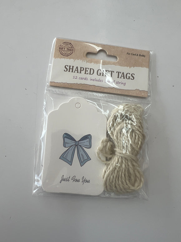 Gift Tags Just For You V2 12 pcs