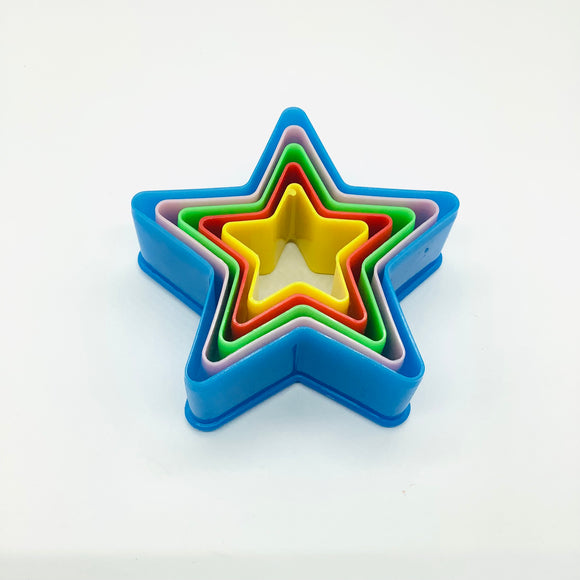 Star Plastic Cutter 5pcs