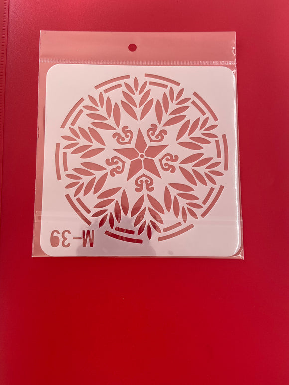 Patterned Small Stencil M39