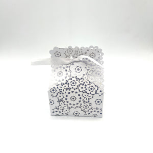 White Sweet Box 7.5cm x 4cm x 4cm