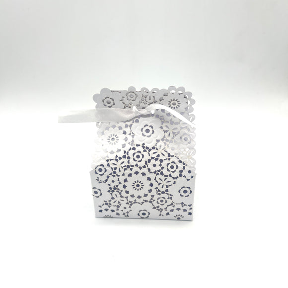White Sweet Box 7.5cm x 4cm x 4cm