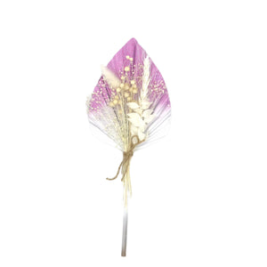 Palm Spear with Dried Flowers #8