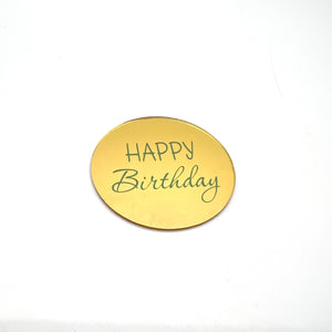 #2 HBD GoldDisc 5cm