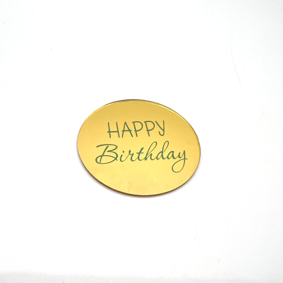 #2 HBD GoldDisc 5cm