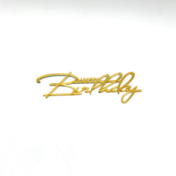#4 Front Topper Gold 9cm