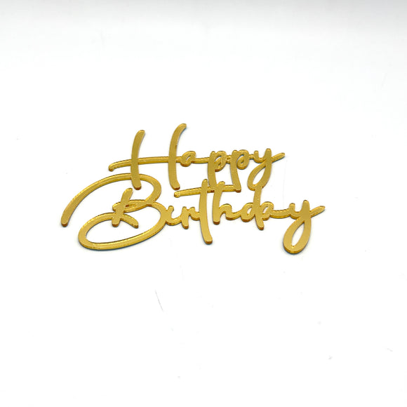 #1 Front Topper Gold 11cm