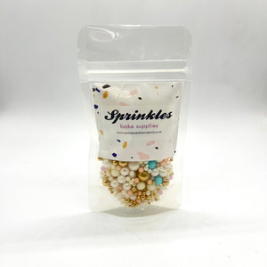 Pastel Gold Mixed Pearls 50g