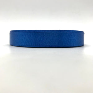 Blue Satin Ribbon Roll 12mm