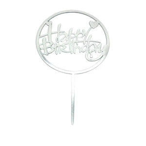 Silver NP Topper - HBD 2390