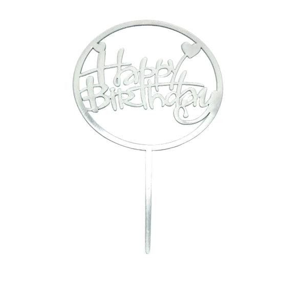 Silver NP Topper - HBD 2390