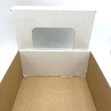Bento Box with Window – White (6.5" Corrugated)