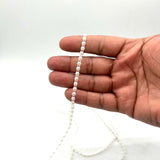 Pearls Thin on String 1m