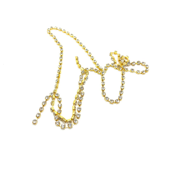 Gold Diamante on String 1m