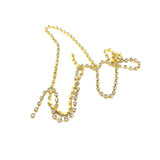 Gold Diamante on String 1m