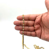Gold Diamante on String 1m
