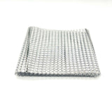Silver Diamante Strip 1m