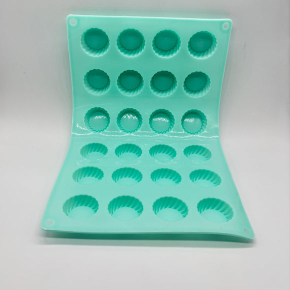 Silicone Mould Mini Choc Cup 24 Cavity
