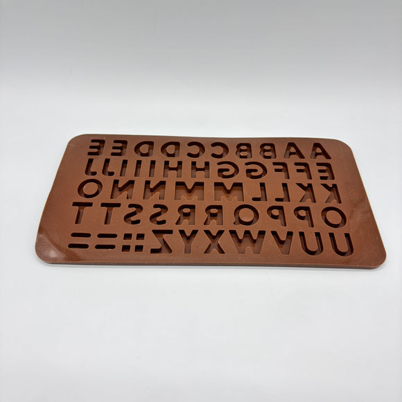 Mini Alphabet Silicone Mould