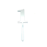 Silver Happy Party Number Toppers