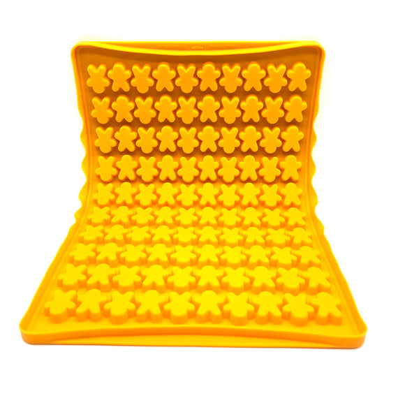 GingerBread Man Silicone Mould 100 Cavity (2.2cm x 2.5cm)
