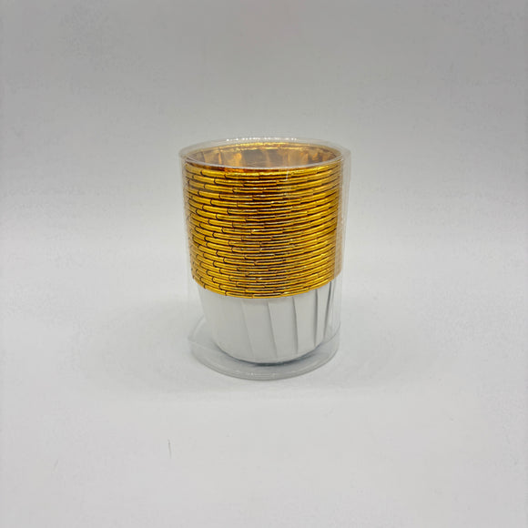 Foil Baking Cups White 20pcs