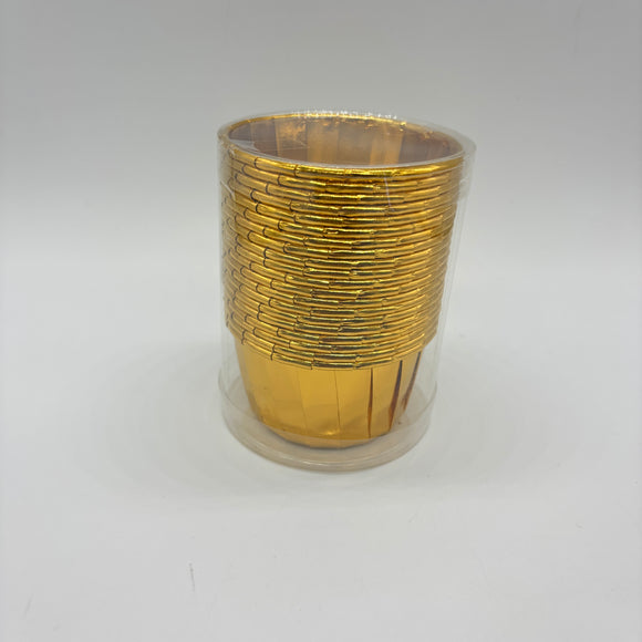 Foil Baking Cups Gold 20pcs
