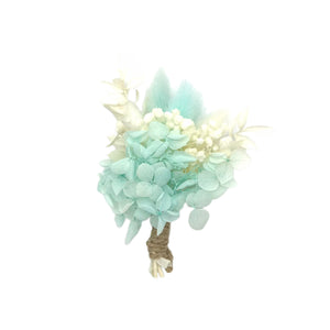 Dried Flower Mini Bouquet Blue