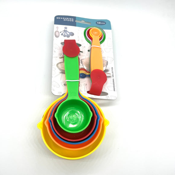 Measuring Cup & Spoons 10pcs
