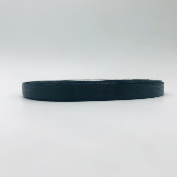 Black Satin Ribbon Roll 7mm