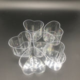 Heart Mini Dessert Cup 6's No Lid